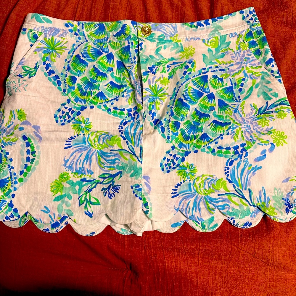 Lily Pulitzer skort.